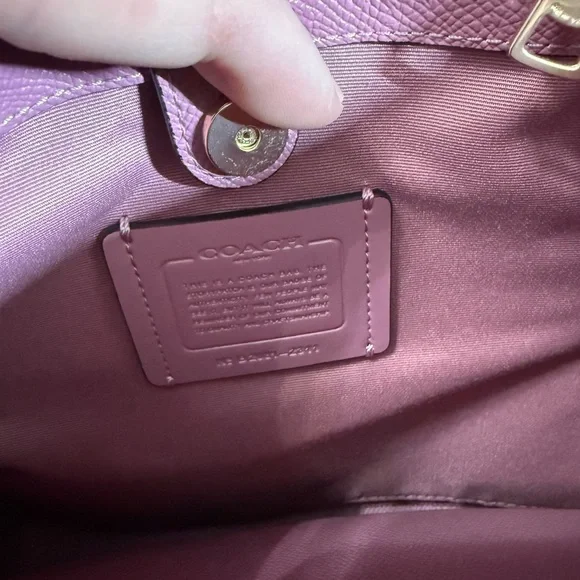 NWOT! Coach Brown and Pink Women's Bucket Bag - Picture 4 of 11